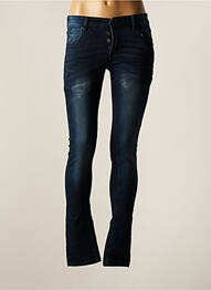 Blugi skinny albastru SOLID femme