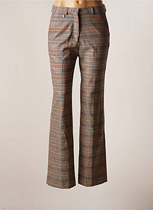 Pantalon evazat gri L'IMPECCABLE MARCEL femeie