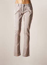 Pantalon drept gri ASTRID BLACK LABEL femeie