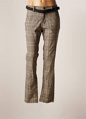 Pantalon drept bej TOM TAILOR femme