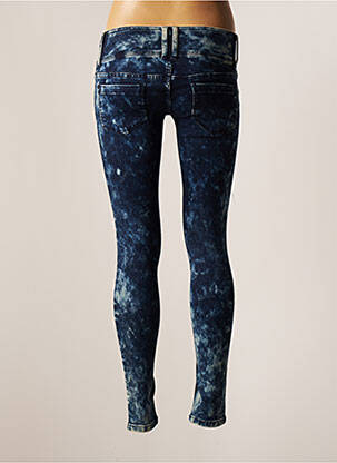 Pantalon slim albastru ONLY femeie
