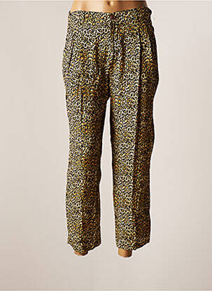 Pantalon drept bej KOCCA femeie