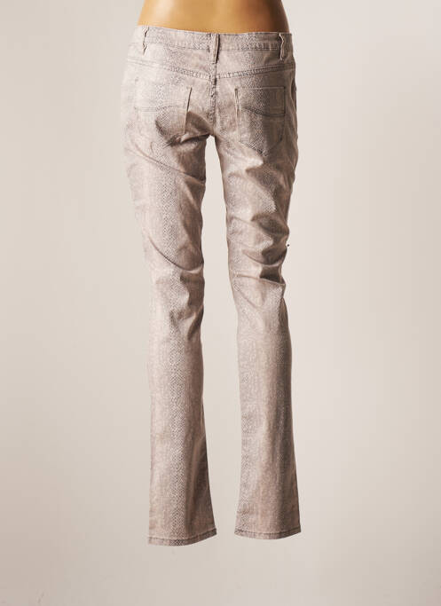 Pantalon drept gri ASTRID BLACK LABEL femeie