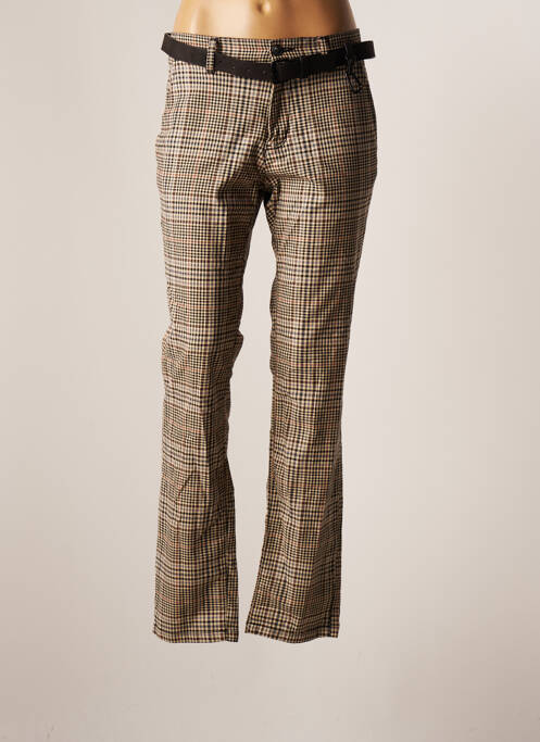 Pantalon drept bej TOM TAILOR femeie