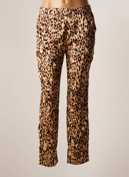 Pantalon drept maro VILA femeie