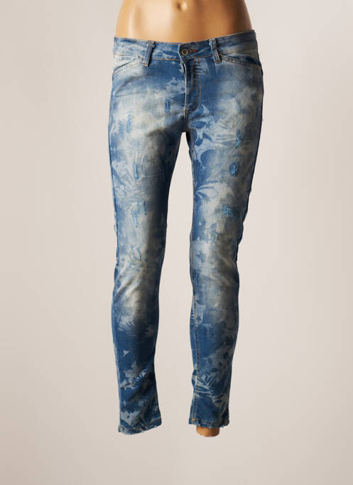 Pantalon slim albastru DE ANGELIS femeie