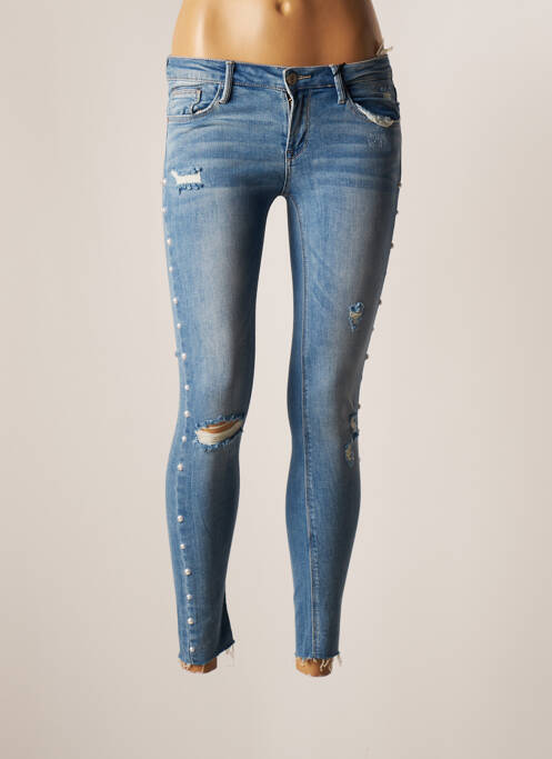 Blugi skinny albastru TALLY WEIJL femeie