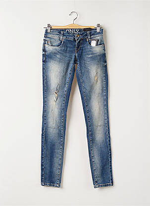 Blugi cu croială slim albastru ONLY femeie