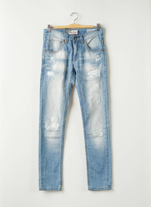 Blugi cu croială slim albastru SHINE bărbat