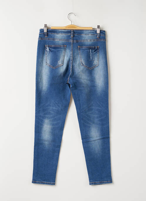 Blugi cu croială slim albastru ASTRID BLACK LABEL femeie