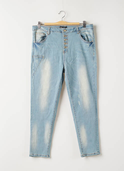 Blugi cu croială slim albastru ASTRID BLACK LABEL femeie