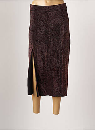 Fustă lungă maro DEUX. BY ELINE DE MUNCK femeie