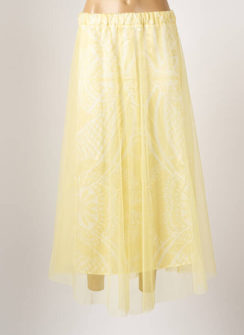 Fustă lungă galben BELLITA femeie