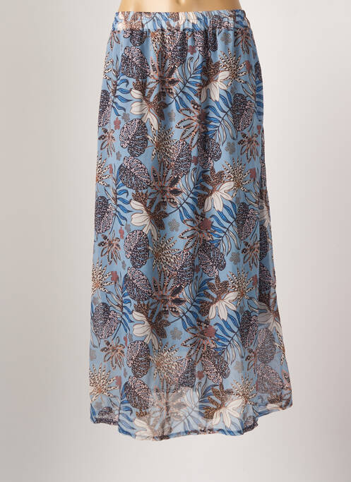 Fustă lungă albastru BELLITA femeie