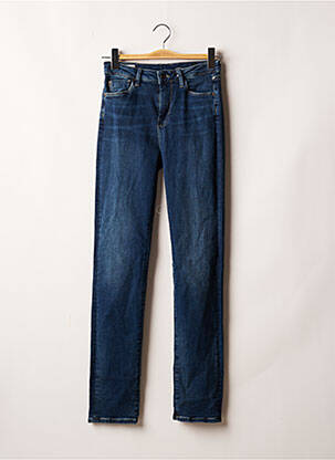 Blugi cu croială slim albastru PEPE JEANS femeie