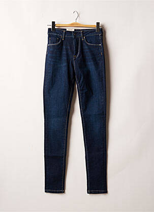 Blugi cu croială slim albastru PEPE JEANS femeie