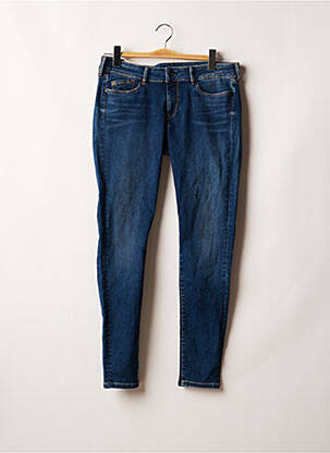 Blugi cu croială slim albastru PEPE JEANS femeie