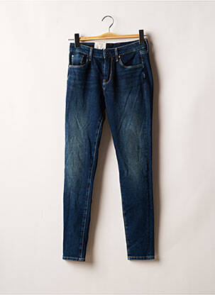 Blugi cu croială slim albastru PEPE JEANS femeie