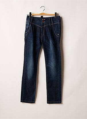 Blugi cu croială slim albastru ONLY femeie