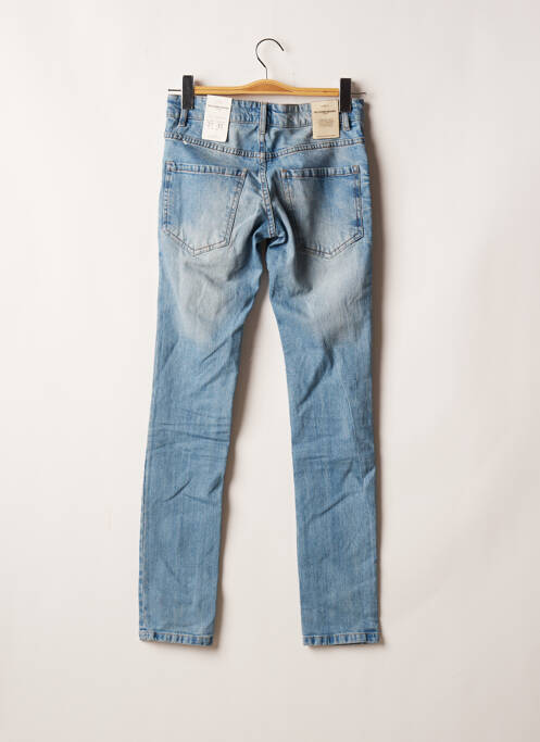 Blugi skinny albastru SOLID femeie