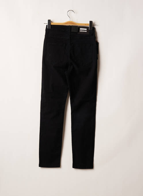 Blugi cu croială slim negru DR DENIM femeie