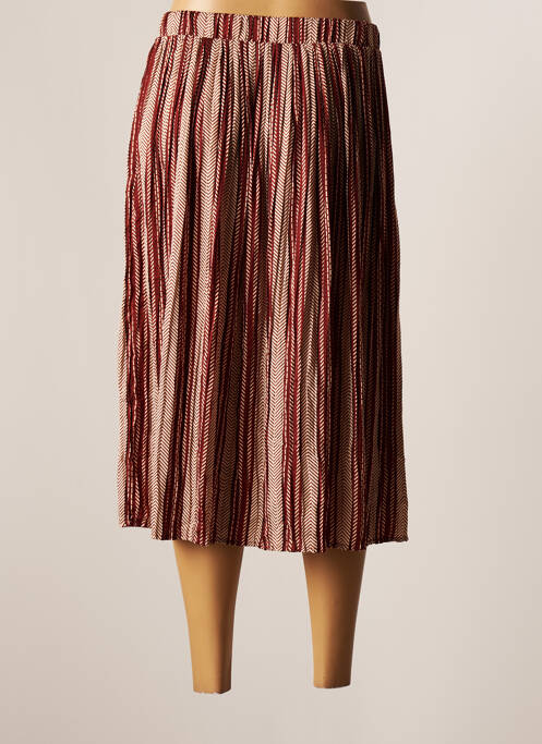 Fustă midi maro VILA femeie