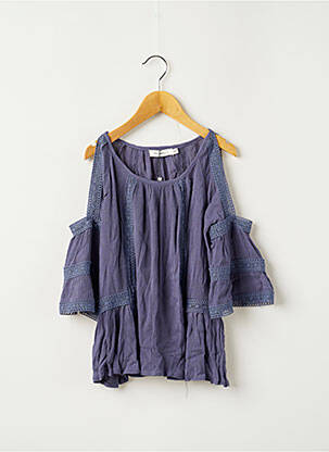 Bluză albastru MOLLY BRACKEN fată