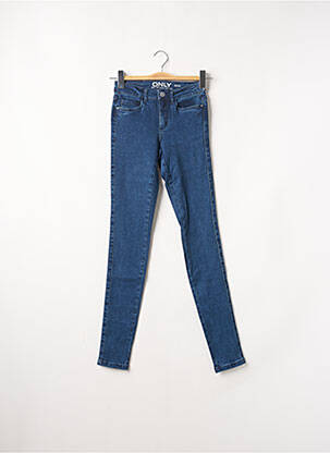Blugi skinny albastru ONLY femeie