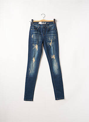 Blugi cu croială slim albastru ONLY femeie