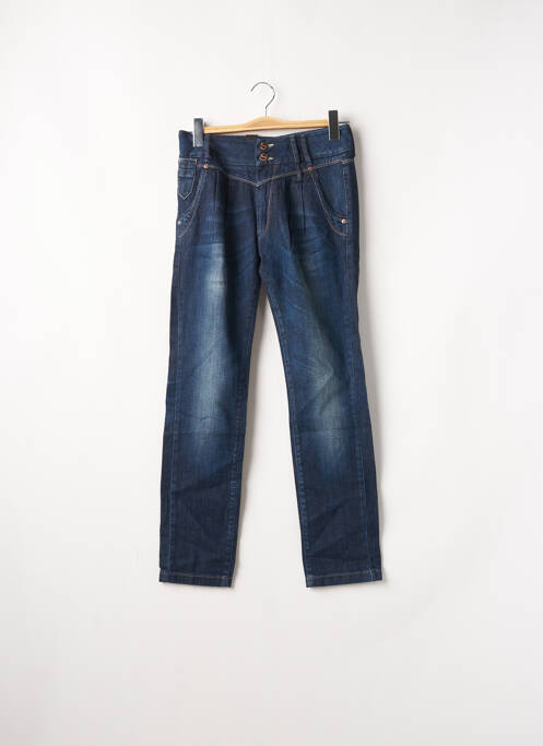 Blugi cu croială dreaptă albastru ONLY femeie