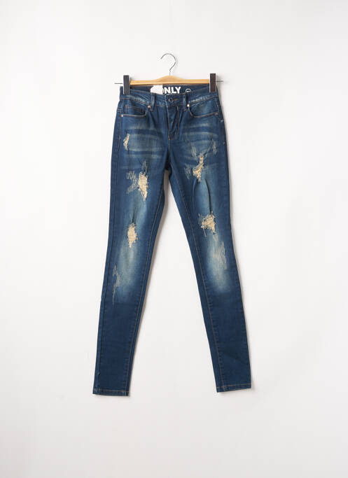 Blugi cu croială slim albastru ONLY femeie