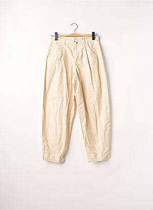 Pantalon larg bej JACQUELINE DE YONG femeie