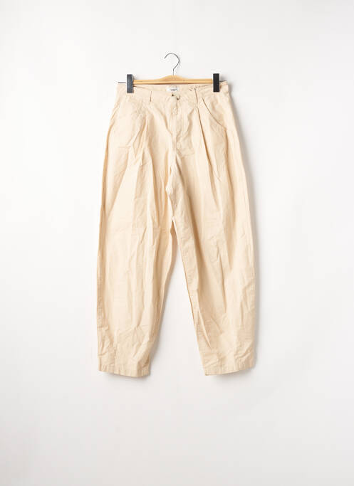 Pantalon larg bej JACQUELINE DE YONG femeie