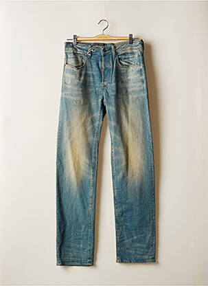 Blugi cu croială dreaptă albastru RAW-7 bărbat