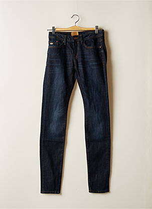 Blugi cu croială slim albastru EDC femeie