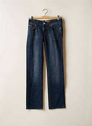 Blugi cu croială dreaptă albastru BLUE LEVEL femeie