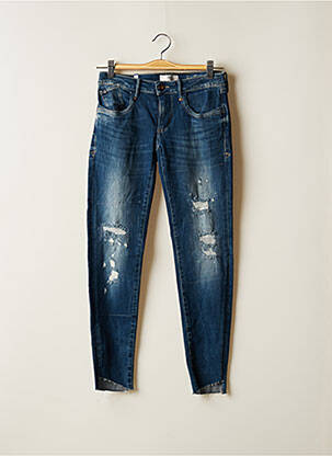 Blugi cu croială slim albastru LE TEMPS DES CERISES femeie