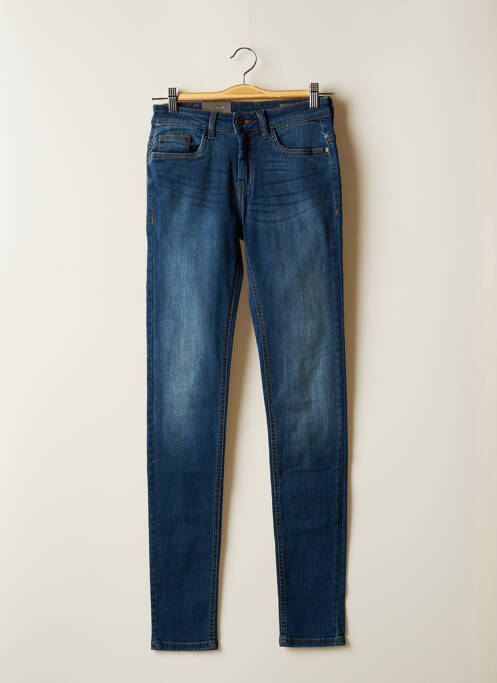 Blugi skinny albastru FRANSA femeie