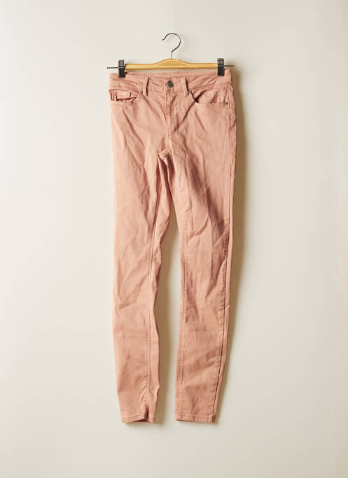Pantalon slim roz VERO MODA femeie