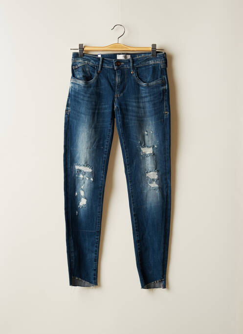 Blugi cu croială slim albastru LE TEMPS DES CERISES femeie