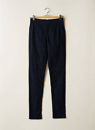 Pantalon slim albastru PIECES femeie