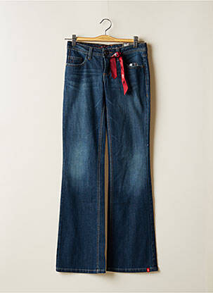 Blugi cu croială evazată albastru EDC BY ESPRIT femeie