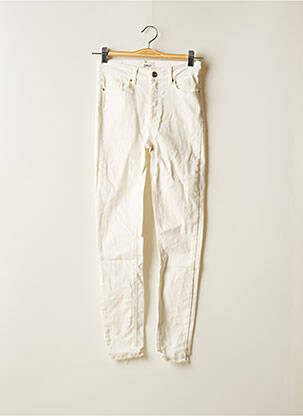 Pantalon slim alb ONLY femeie