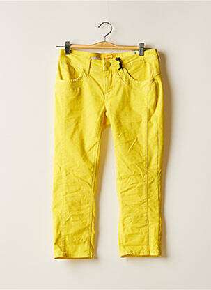 Pantalon trei sferturi galben STREET ONE femeie