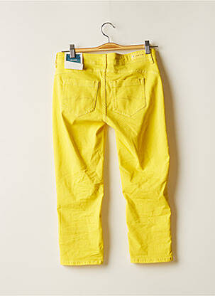 Pantalon trei sferturi galben STREET ONE femeie