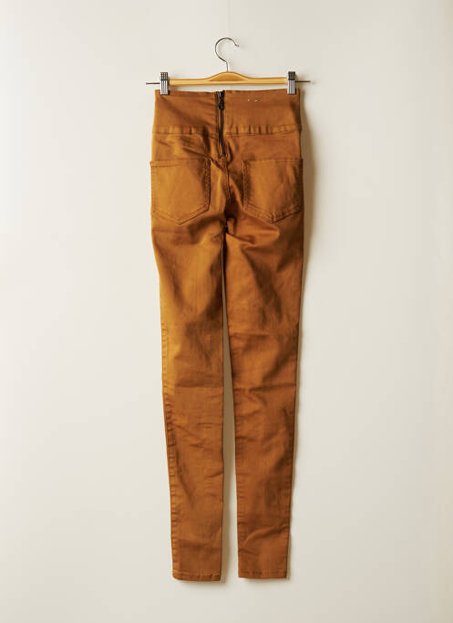 Pantalon slim bej PIECES femeie