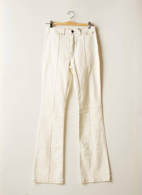 Blugi cu croială evazată alb ASTRID BLACK LABEL femeie