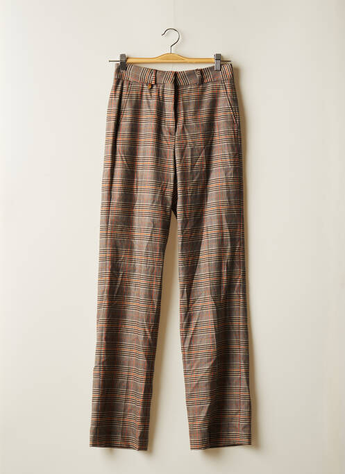 Pantalon chino maro LE FABULEUX MARCEL DE BRUXELLES femeie