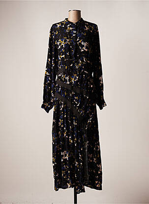 Rochie lungă albastru DEUX. BY ELINE DE MUNCK femeie