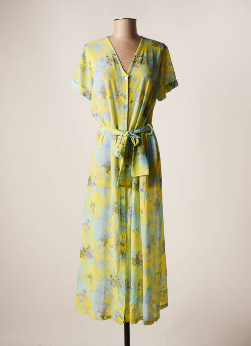 Rochie lungă albastru BELLITA femeie